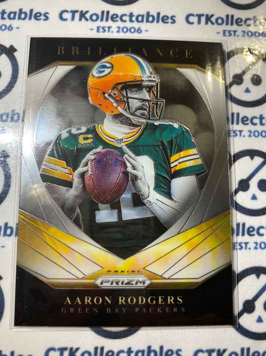 2020 NFL Prizm Aaron Rodgers Brilliance #10 Packers