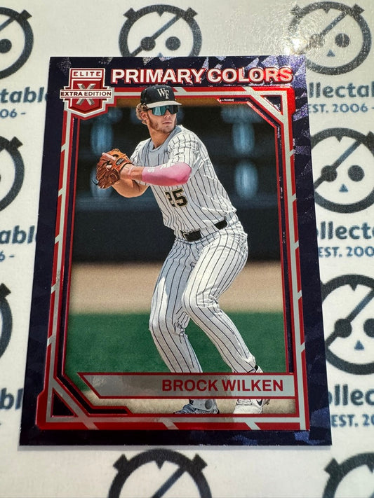 2023 Panini Baseball Elite Extra Brock Wilken Primary Colours #PC-4