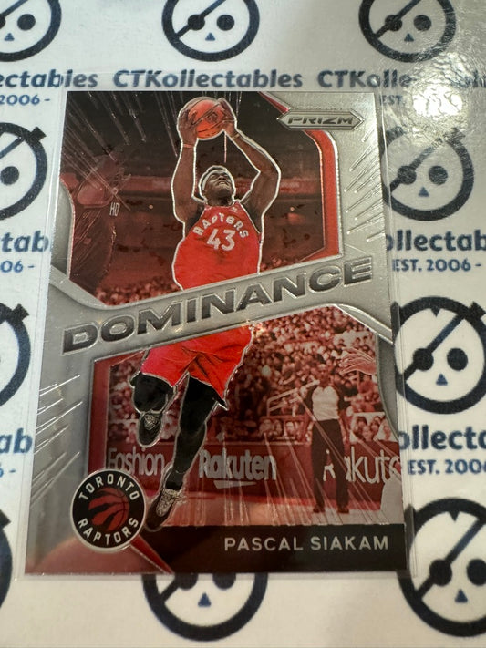 2020-21 NBA Panini Prizm Pascal Siakam Dominance #20 Raptors