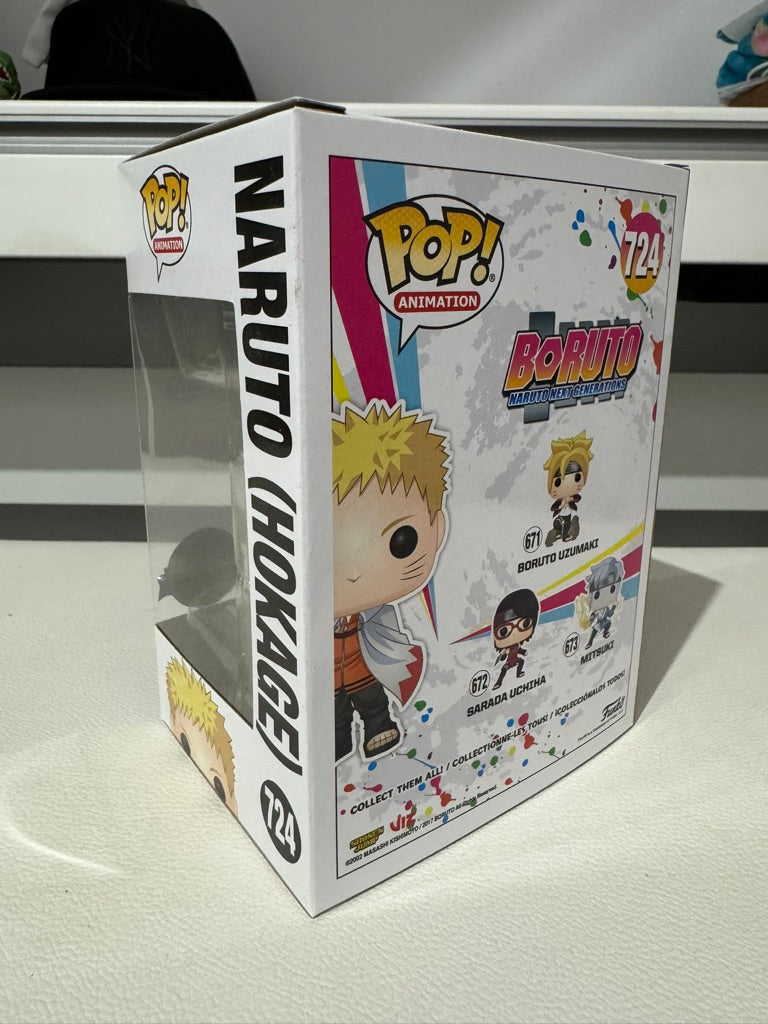 Funko Pop! Animation Vinyl - Naruto Hokage #724 Boruto Special Edition