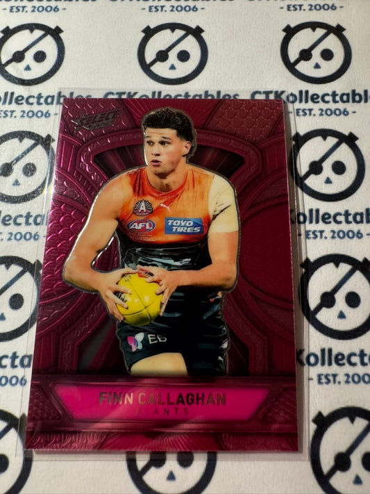 2025 AFL Footy Stars Luminous Finn Callaghan #LDP36 Dragon Scales PINK