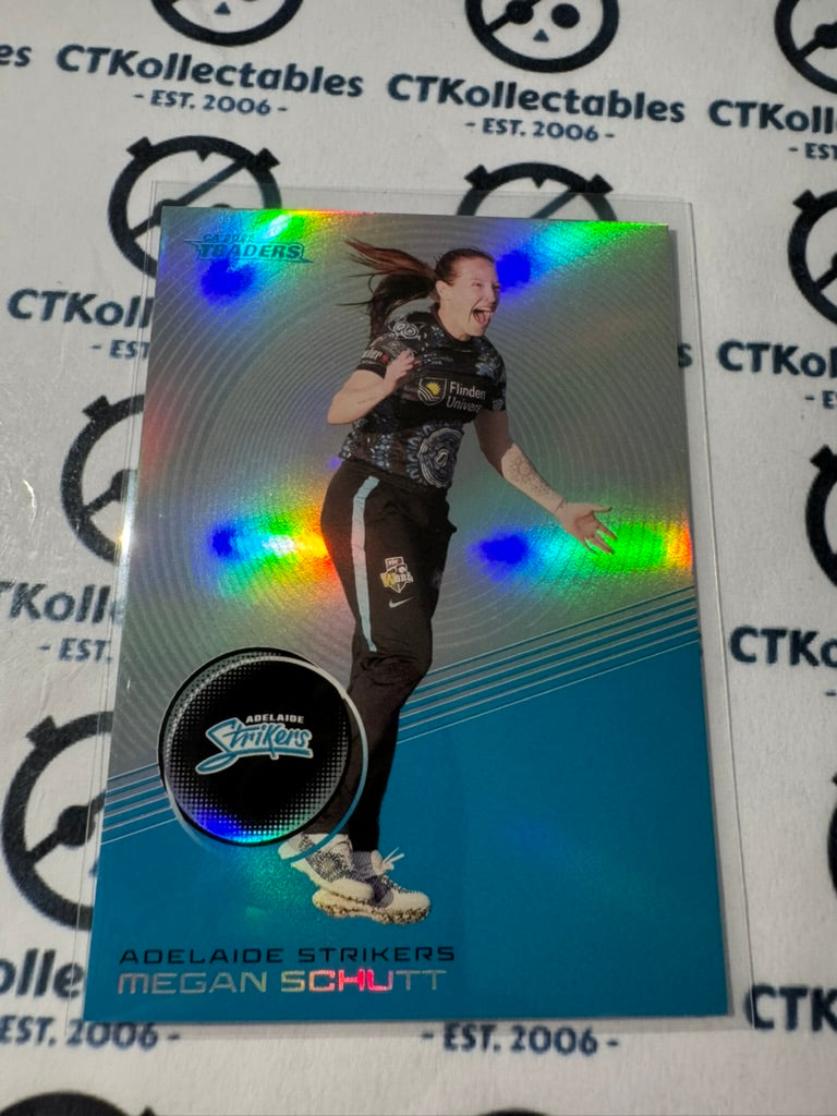 2025/26 CA Cricket Traders Megan Schutt Silver Parallel #S065