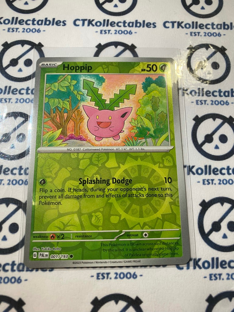Hopip Reverse Holo #001/193 2023 Paldea Evolved Pokemon Card ...