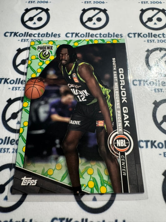 2023-24 Topps NBL Gorjok Gak Golden Wattle Parallel #148/175 Phoenix