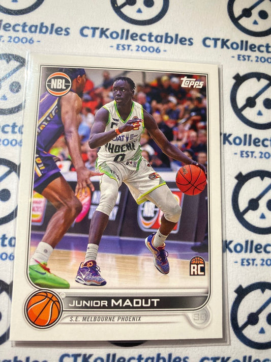 2022-23 Topps NBL Rookie Card - Junior Madut #76 RC