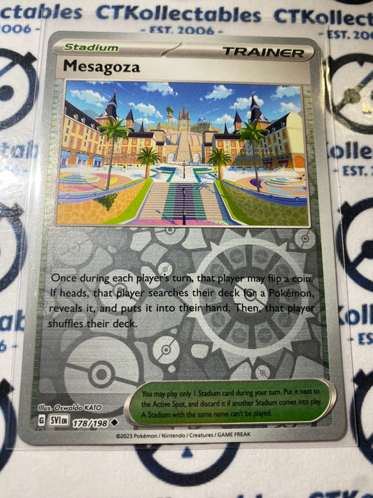 Mesagoza Reverse Holo #178/198 2023 Scarlet & Violet Pokémon TCG