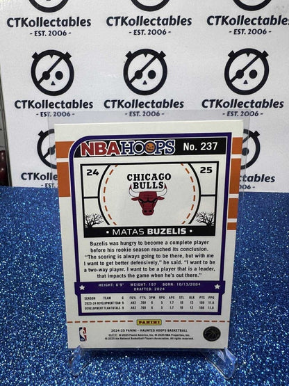 2024-25 Panini NBA HAUNTED HOOPS Rookie Card #237 Matas Buzelis Chicago Bulls