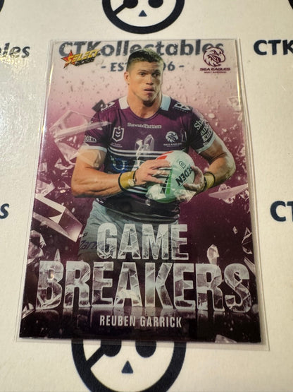 2026 Select NRL League Heroes Game Breakers #GB50 Reuben Garrick Eagles