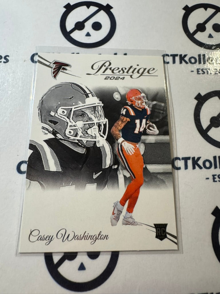 2024 NFL Prestige Rookie Card #301 Casey Washington Atlanta Falcons