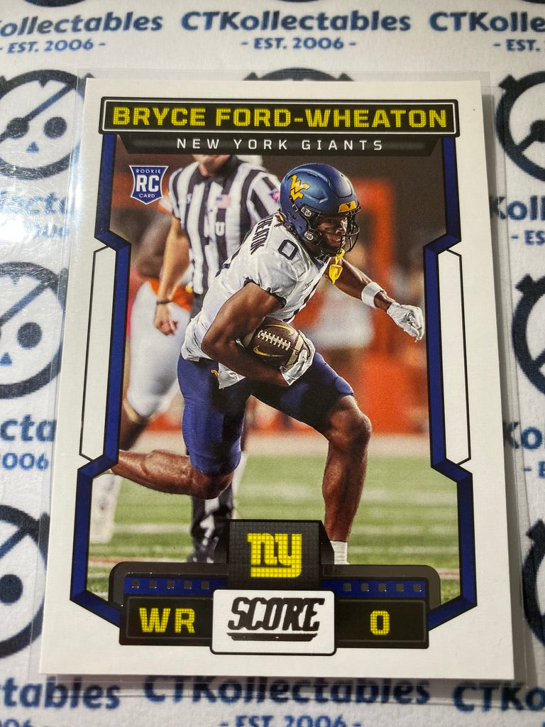 2023 NFL Panini Score #365 Bryce Ford-Wheaton - New York Giants