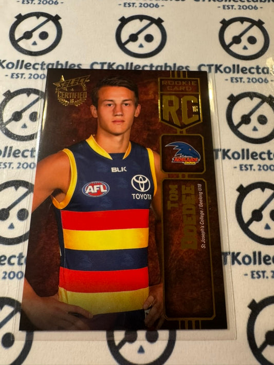 2016 AFL Select Certified Tom Doedee #126/240 Rookie Card #RC17 Crows