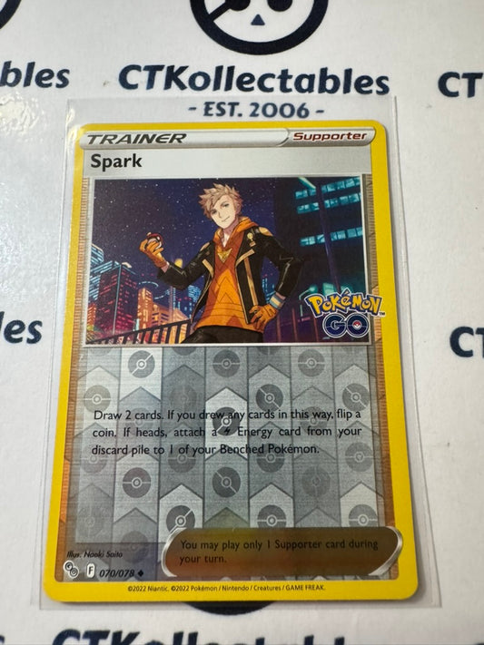 Spark #070/078 Reverse Holo -Pokemon Go ! Pokemon Card