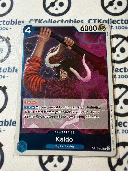 Kaido R FOIL OP17-042 One Piece The World's Strongest Warriors ENG