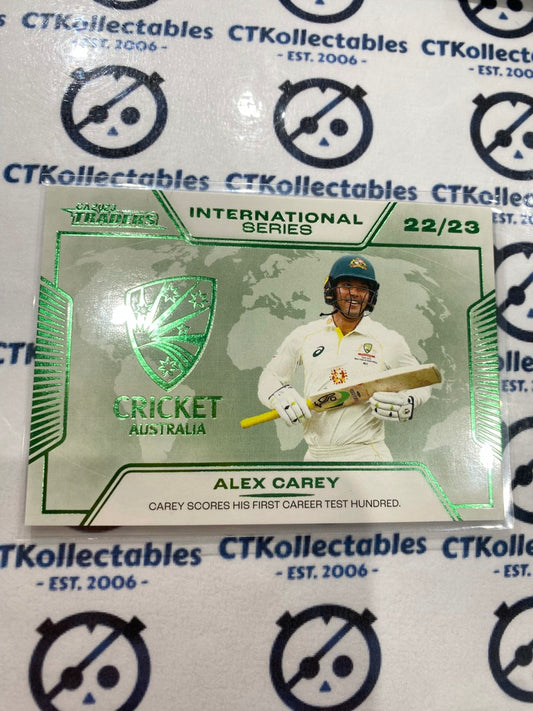 2023/24 TLA Cricket Traders Alex Carey International Series IS09/32