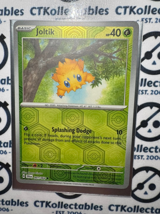 Joltik Reverse Holo #001/064 2024 Shrouded Fable Pokemon TCG