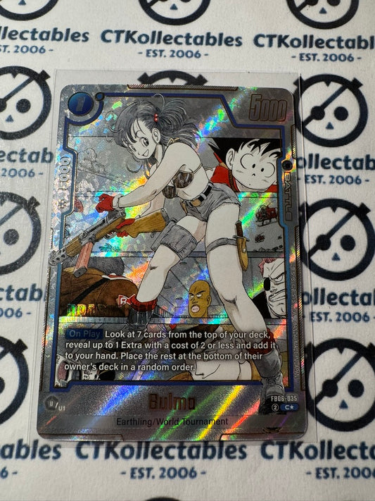 Dragon Ball Fusion World FB06-035: Bulma C Alternative Art