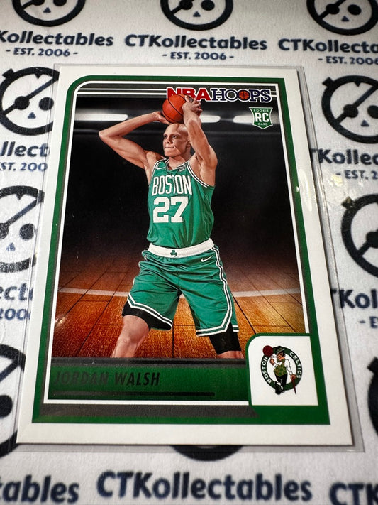 2023-24 NBA Panini Hoops Jordan Walsh Rookie Card #247 Celtics