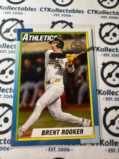 2025 Topps Series 2 Baseball Brent Rooker 35th Anniversary #90b2-8 Athletics