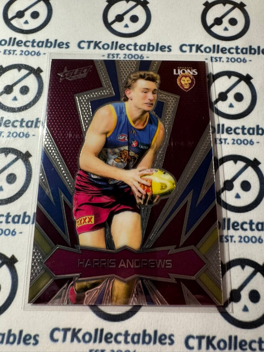 2025 AFL Footy Stars Luminous Harris Andrew Thunderbolt GOLD #331/399 Lions