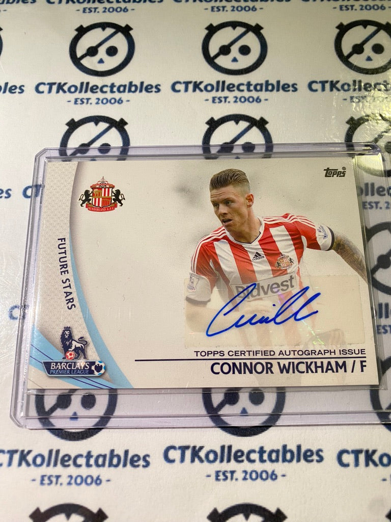 2013 Topps Premier Gold Connor Wickham Future Stars Auto #SP-CW