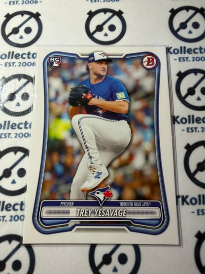 2026 Bowman Rookie card Base #41 Trey Yesavage Toronto Blue Jays RC
