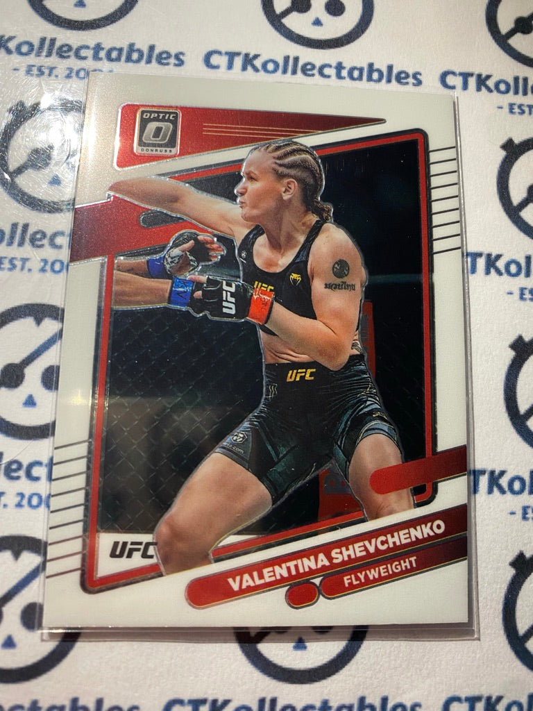 2022 UFC Panini Optic Base #41 Valentina Shevchenko - Flyweight