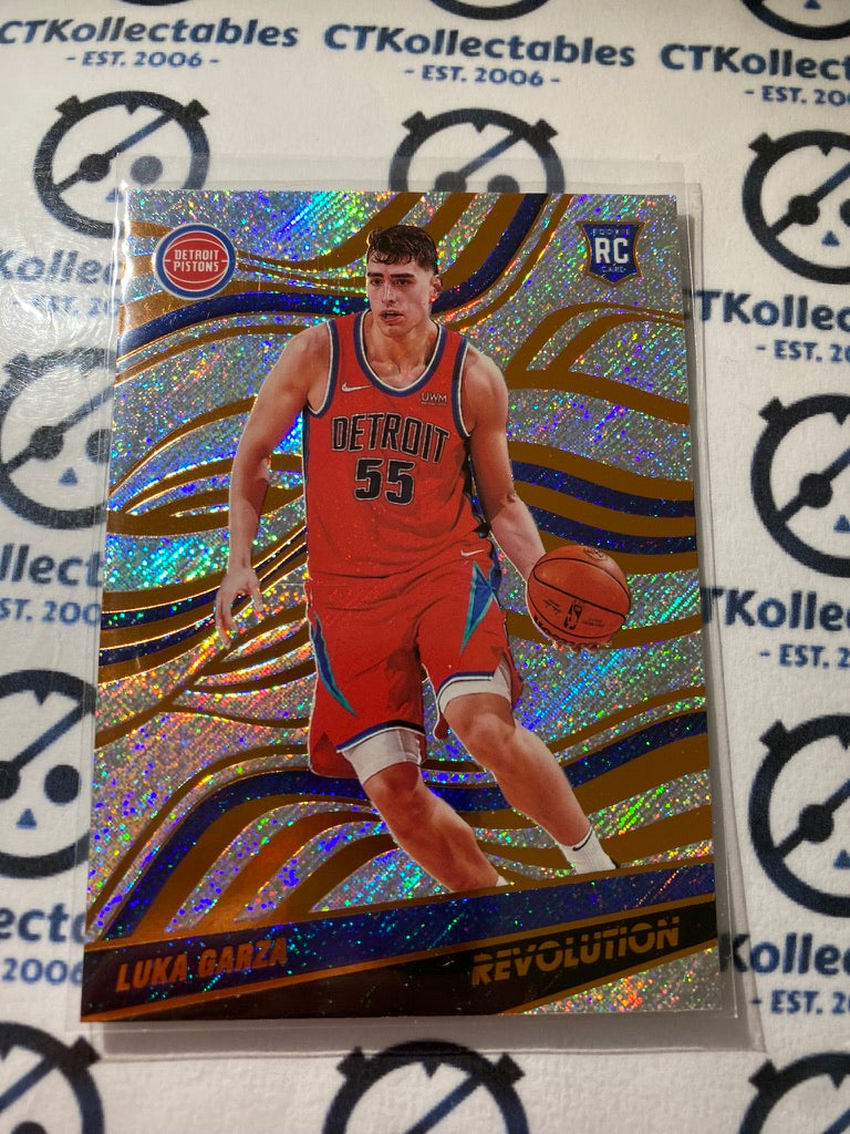 2021/22 Panini NBA Revolution Luka Garza Base Rookie RC #128 Pistons