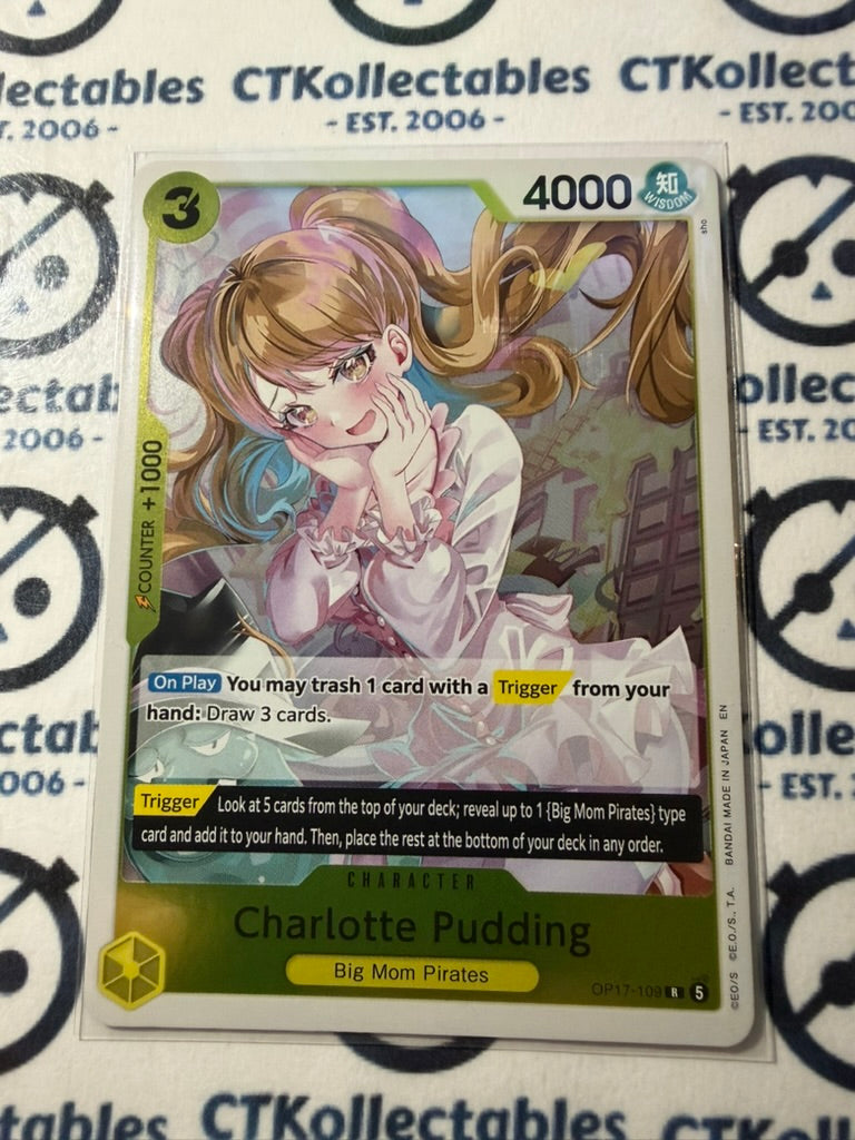 Charlotte Pudding R FOIL OP17-109 One Piece The World's Strongest Warriors ENG