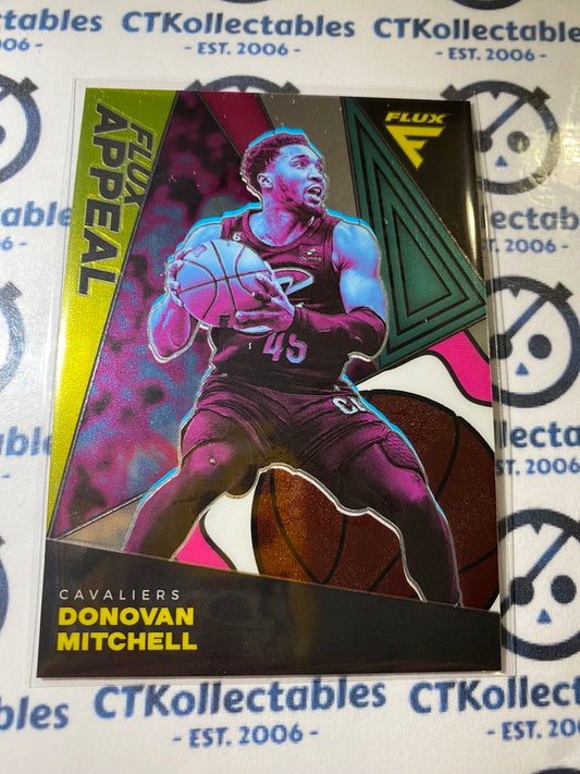 2022-23 NBA Panini FLUX Donovan Mitchell Flux Appeal #7 Cavs