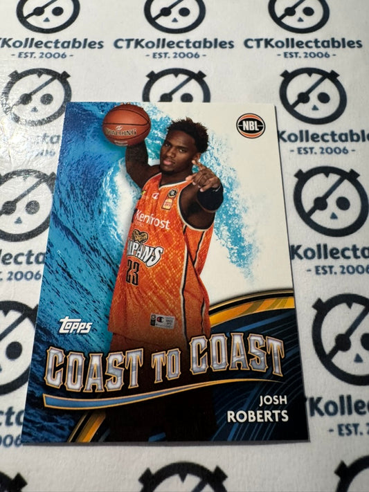 2023-24 Topps NBL Josh Roberts Coast to coast #CC-12 Taipans