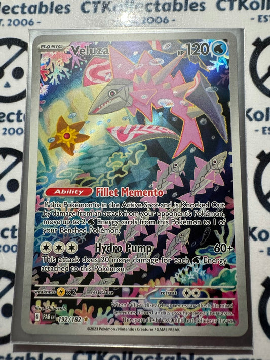 Veluza Illustration Rare #192/182 2023 Paradox Rift Pokémon TCG