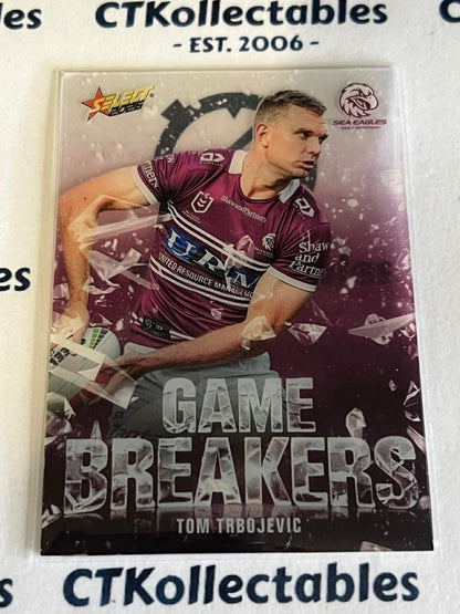 2026 Select NRL League Heroes Game Breakers #GB56 Tom Trbojevic Sea Eagles