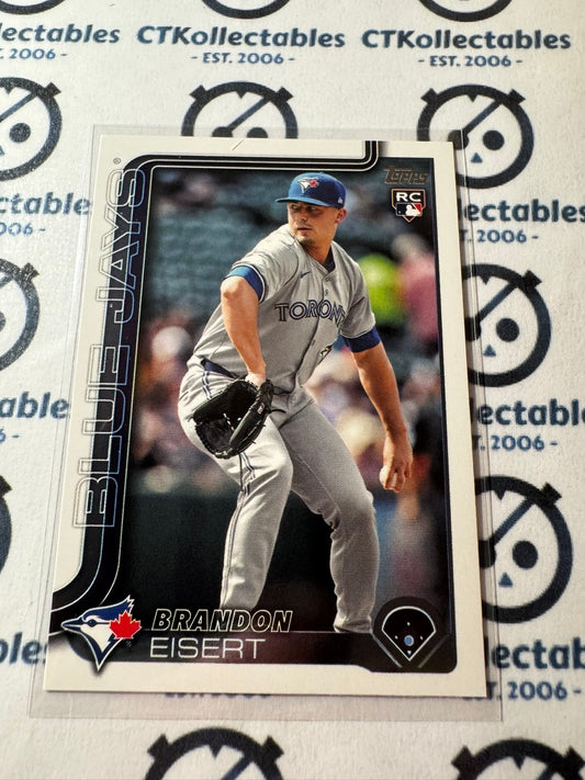 2025 Topps Series 2 Baseball Brandon Eisert rookie RC #359 Blue Jays