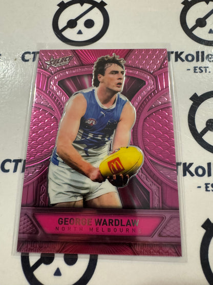 2025 AFL Footy Stars Luminous George Wardlaw #LDP60 Dragon Scales PINK Kangaroos