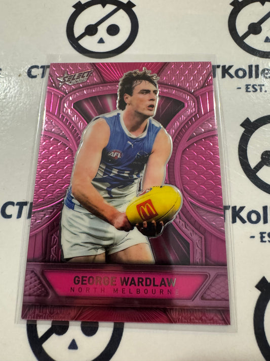 2025 AFL Footy Stars Luminous George Wardlaw #LDP60 Dragon Scales PINK Kangaroos