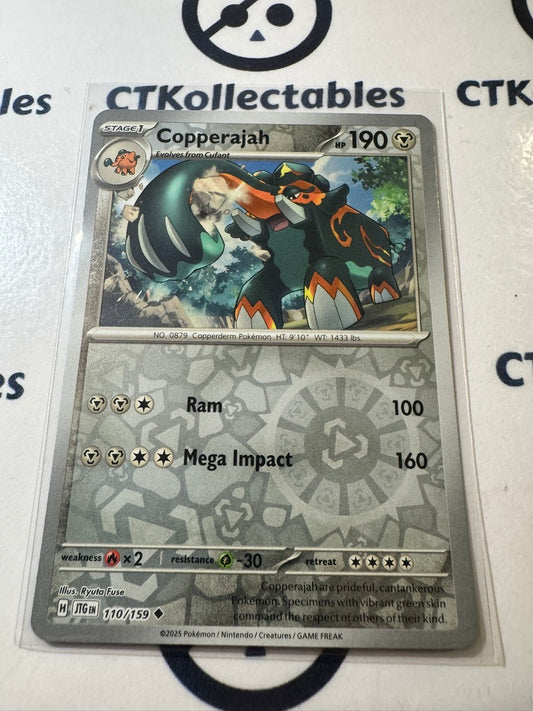 Copperajah Reverse Holo #110/159 Journey Together Pokemon Card TCG