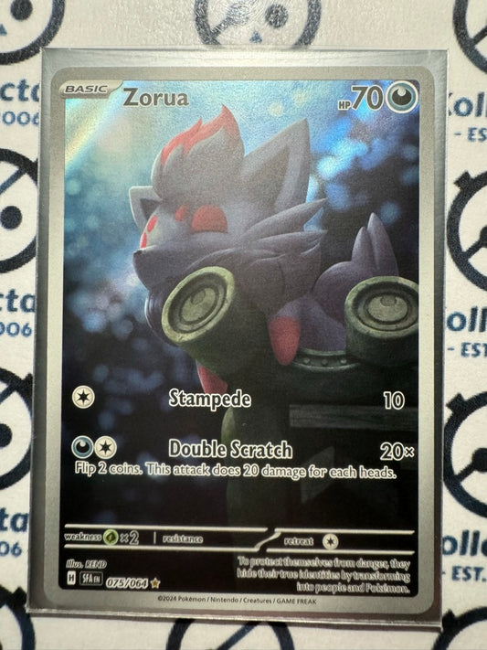 Zorua Illustration Rare #075/064 2024 Shrouded Fable Pokemon TCG