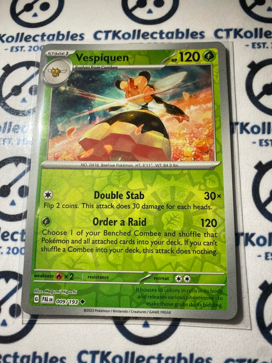 Vespiquen Reverse Holo #009/193 2023 Paldea Evolved Pokemon Card