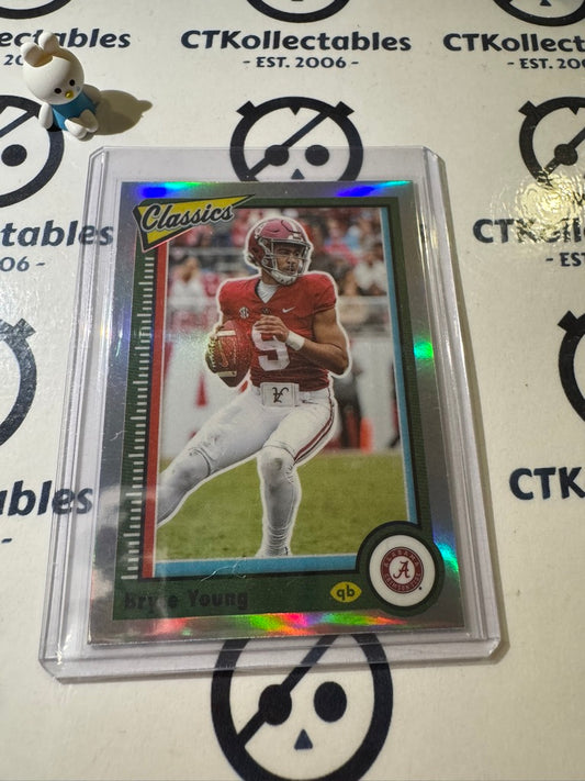 2023 NFL Panini Chronicles Draft Picks Classics Bryce Young Silver #1 Alabama