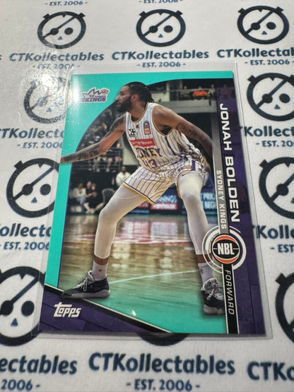 2023-24 Topps NBL Jonah Bolden Aqua Parallel #055/125 Kings