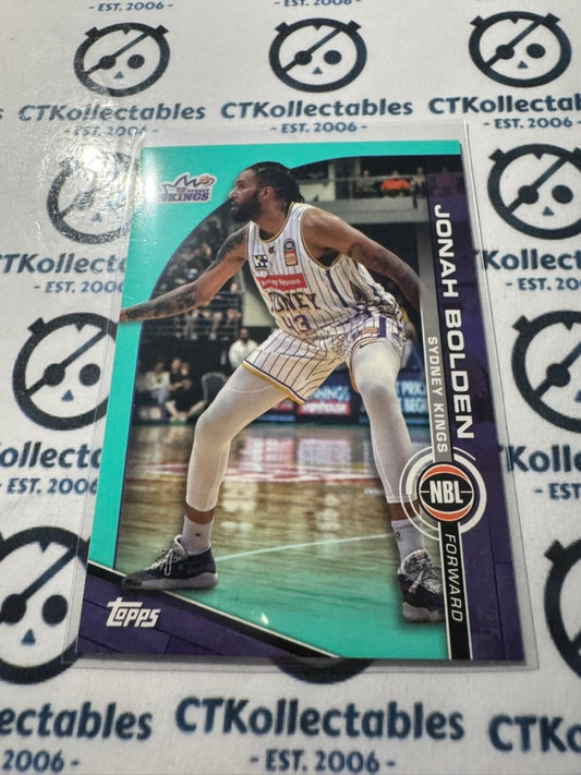2023-24 Topps NBL Jonah Bolden Aqua Parallel #055/125 Kings