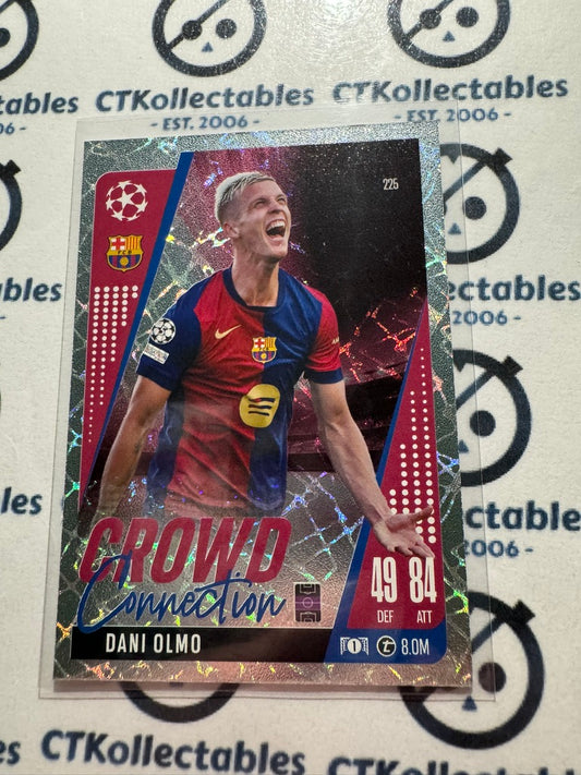 24/25 TOPPS MATCH ATTAX Dani Olmo Crowd Connection #225