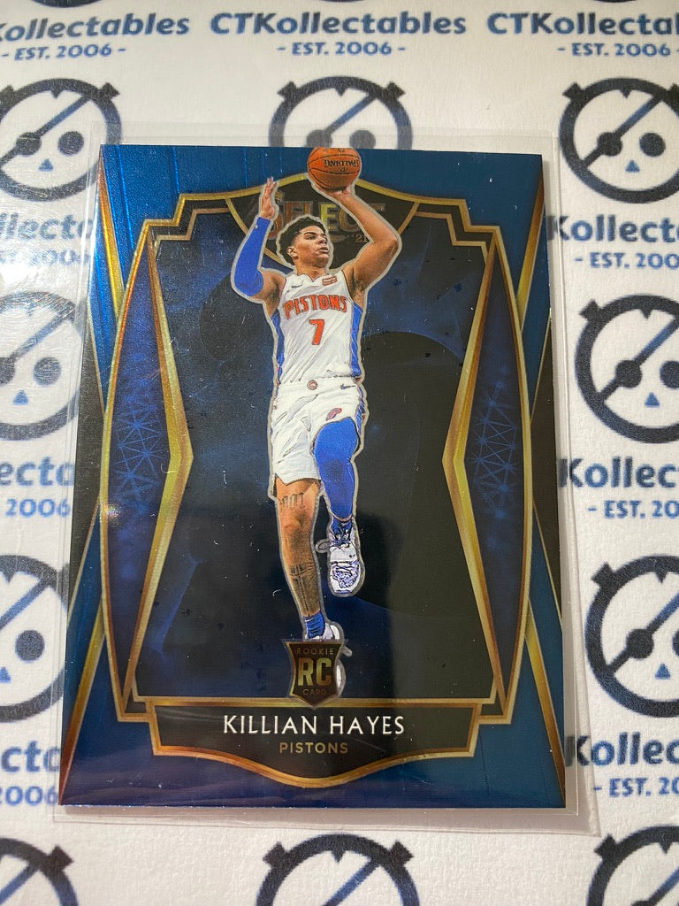 2020/21 Panini NBA Select Killian Hayes Premier Level rookie #181 Pistons
