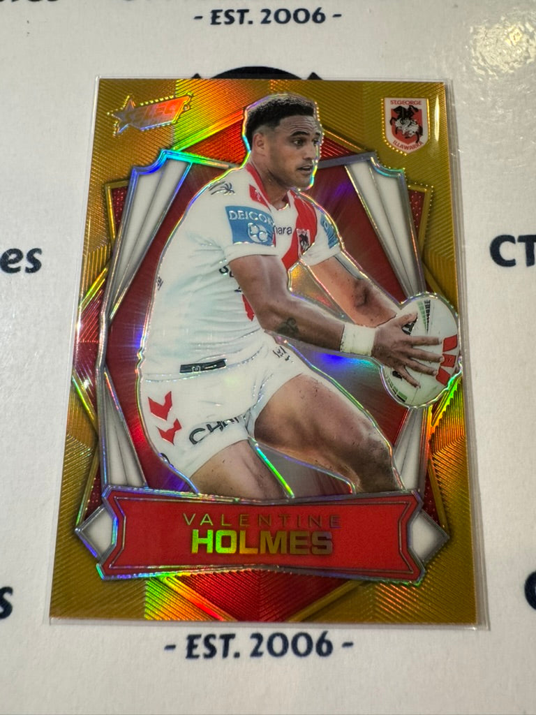 2026 Select NRL League Heroes Luminous Base #L161 Valentine Holmes Dragons