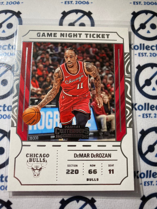 2022/23 Panini NBA Contenders DeMar DeRozan Game Night Ticket #4 Bulls