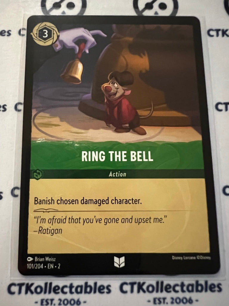 2024 Disney Lorcana Floodborn Non-Foil #101 Ring the Bell – Uncommon