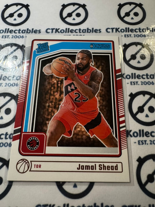 2024-25 NBA Panini Donruss Jamal Shead Rated rookie RC #246 Raptors