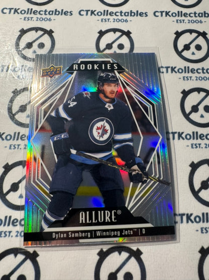 2022-23 Upper Deck NHL Allure Dylan Samberg Rookies RC #139 Jets