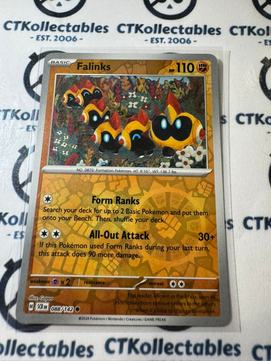 Falinks Reverse Holo #088/142 Stellar Crown Scarlet & Violet Pokemon