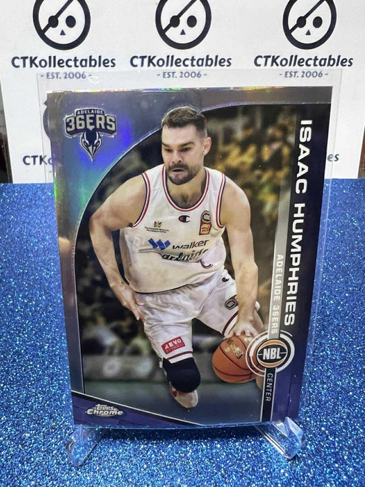 2023-24 Topps Chrome NBL Refractor #3 Isaac Humphries Adelaide 36ers